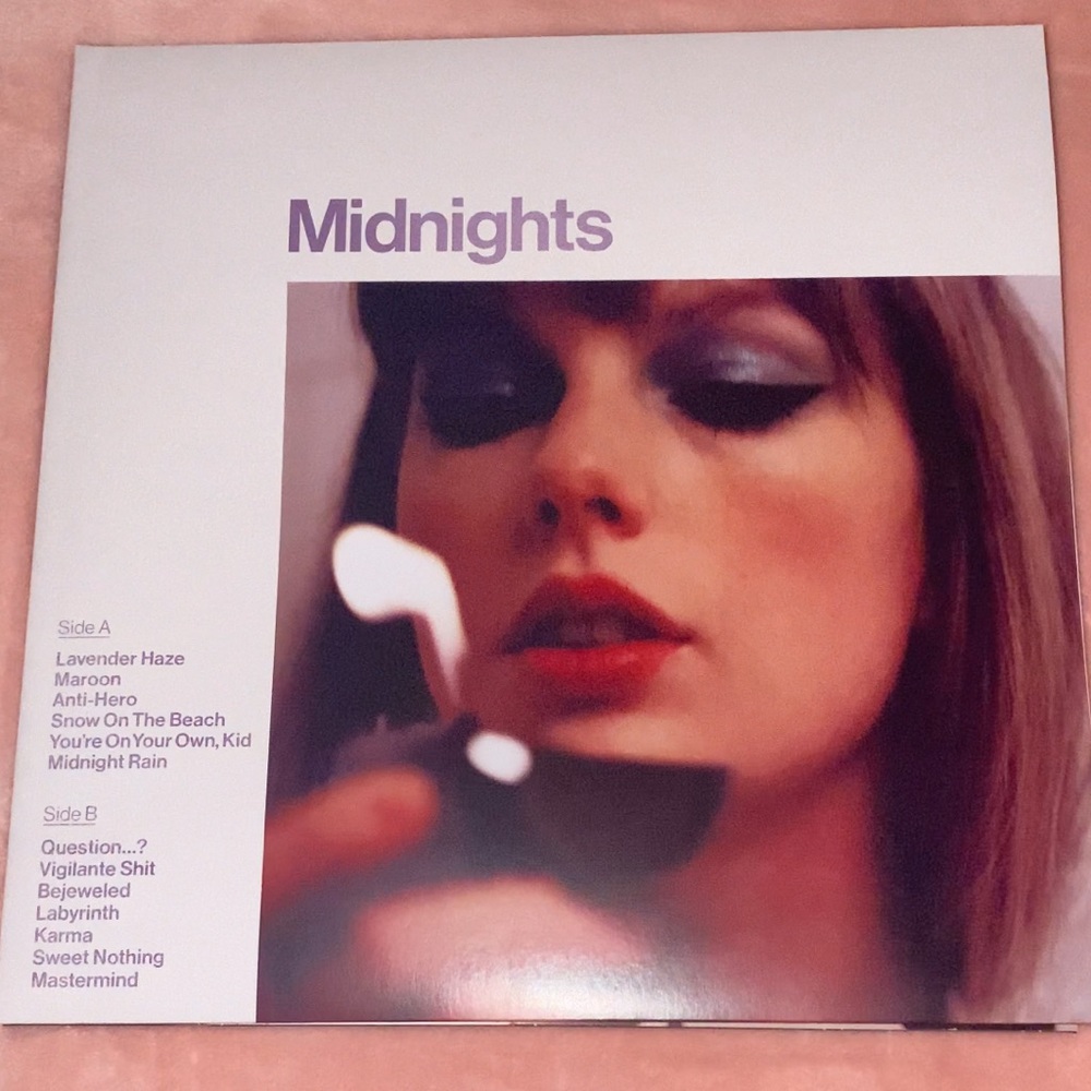 Taylor Swift Midnights Target Lavender Vinyl